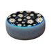 Carbon Fiber Skin Wrap Decal Compatible With Amazon Echo Dot (3rd Gen) Sticker Design Daisies