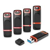 KOOTION 64 GB USB 3.0 Flash Drive 5 Pack Memory Stick Thumb Drive Super Speed Jump Drive Date Storage for Laptop PC