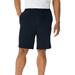 Men's Big & Tall Lightweight Wicking Shorts by KingSize in Black (Size 2XL)