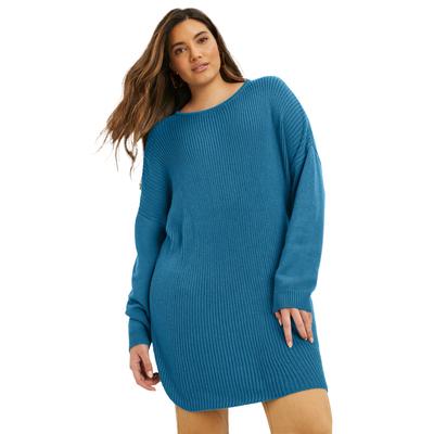 Plus Size Women's Touch of Cashmere Boatneck Sweat...