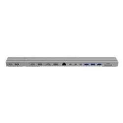 Targus HYPER HD156-GL Notebook Dockingstation USB-C® Power Delivery, integrierter Kartenleser Image