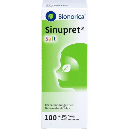 Sinupret – Saft bei Entzündungen der Nasennebenhöhlen Schnupfen & Nasennebenhöhlen 0.1 l