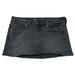 American Eagle Outfitters Skirts | American Eagle Ae Stretch Denim Mini Skirt Black 4 Women’s Euc 1400 | Color: Black | Size: 4