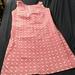 Lilly Pulitzer Dresses | Lilly Pulitzer Pink/White Circle Print Dress Sz 6 | Color: Pink/White | Size: 6