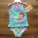 Disney Swim | Disney Store Sofia The First Tankini Toddler Girls 3 Nwt | Color: Green/Purple | Size: 3tg