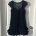 Jessica Simpson Dresses | Black Mini Dress With Lace Overlay | Color: Black | Size: 4
