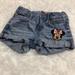 Disney Bottoms | Disney Denim By H&M Minnie Mouse Shorts Size 2-3 Years | Color: Blue/Pink | Size: 2-3