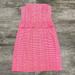 Lilly Pulitzer Dresses | Lilly Pulitzer Size 4 Lowe Dress Fiesta Pink Pretty Gingham Strapless Peplum | Color: Pink | Size: 4