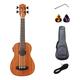 ZZZYW Electric Ukulele Bass Guitar 30 Inch 4 String Mini Bass Guitar F Hole (Color : M2 brown with fret, Size : 30 Inches)