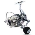 Matymats Spinning Fishing Reel 10000, Fishing Reel for Freshwater, Long Distance Baitrunner Reel, Trout Pike Catfish Carp Bass Fishing Reel Spinning, 14+1BB, 30LBs Max Drag, 4.1:1