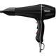 Wahl Powerdry, 2000W Hairdryer, Hair Dryers for Women, Reduces Static and Frizz, Tourmaline Coated Grille, Cool Shot Button, 3 Heat and 2 Speed Settings, Two Concentrator Nozzle, Black