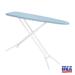 Seymour Home Products Adjustable Height 4 to Leg Ironing Board w/ Perforated Top in Blue | 35 H x 53 W x 14 D in | Wayfair 8141790