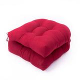U Shaped Cushion Sofa Rattan Chair Cushion OutdoorIndoor Terrace Cushion 2ps