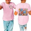 Holiday Deals! Borniu Toddler Boy Shirts Funny Toddler Shirt Moms Day Gift Trendy Kid Shirt Kid T-shirt Funny Youth Shirt Clearance