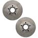 Pair Set of 2 Front Brake Disc Rotors For 1995-1997 Ford Ranger 4WD 4-Wheel ABS