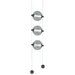 Hubbardton Forge Abacus 3-Light LED Multi-Light Pendant Light - 139059-1009