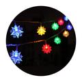 Lomubue String Light Creative Shape IP43 Waterproof Energy-saving Battery Operated Non-Glaring Soft Lighting Indoor Outdoor Moon Star LED String Light Ornament Party Supplies