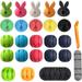 Cable Clips Organizer Adhesive Colorful Cord Charger Holder Cute Animal Desktop Multipurpose Cable Clips Cable Drop for Home Office Cubicle Car Nightstand Wall Wood TV PC Desk Accessories 25 Pack