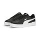 Sneaker PUMA "Carina 2.0 Sneakers Damen" Gr. 35.5, schwarz-weiß (black white silver metallic) Schuhe Sneaker