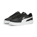 Sneaker PUMA "Carina 2.0 Sneakers Damen" Gr. 38, schwarz-weiß (black white silver metallic) Schuhe Sneaker