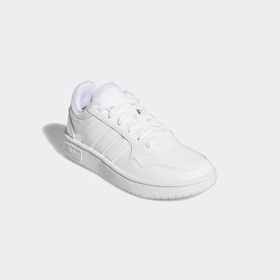 Sneaker ADIDAS SPORTSWEAR "HOOPS", Gr. 36, weiß (cloud weiß, cloud weiß, cloud weiß), Synthetik, Textil, sportlich, Schuhe Image