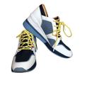 Michael Kors Shoes | Michael Kors Wedge Trainer Womens 9m Blue White Sneakers Athletic Workout Shoes | Color: Blue/White | Size: 9m