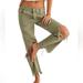 Free People Jeans | Free People Maggie Midrise Jean In Moss. Size 29 | Color: Green | Size: 29