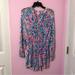 Lilly Pulitzer Pants & Jumpsuits | Lilly Pulitzer Sample “Shake It Up” Romper Size Small | Color: Blue/Pink | Size: S