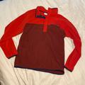 Columbia Jackets & Coats | - Mens Columbia Fleece Snap Pullover Size Medium | Color: Orange | Size: M