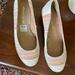 American Eagle Outfitters Shoes | New American Eagle Stripe Espadrille Shoes Wedge 9 | Color: Cream/Red | Size: 9
