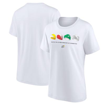 Tour de France Cycling Cap Grafik T-Shirt - Damen Image