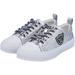 Women's Cuce Silver Las Vegas Raiders Team Sequin Sneakers