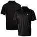 Men's Cutter & Buck Black Detroit Lions Helmet Prospect Textured Stretch Polo