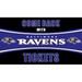 Baltimore Ravens 28" x 16" Come Back With Tickets Door Mat