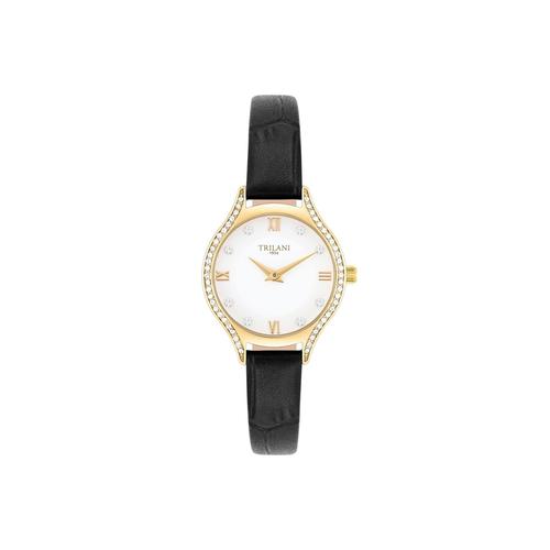 Trilani Armband-Uhr Quarzuhr Damen gold, ONE SIZE