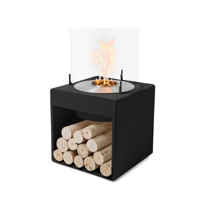 EcoSmart POP 8L [Design Ethanol Kamin]: Schwarz - ohne Schutzhülle