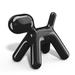 Ivy Bronx Knipe Cartoon Puppy Sculpture Plastic in Black | 13.5 H x 17 W x 11 D in | Wayfair C066A4CBE1A74FC8BBFC749D0A847634