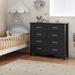 Lark Manor™ Anyah 8 Drawer 47.3" W Double Dresser Wood in Black | 42 H x 47.3 W x 16 D in | Wayfair 5BF9E6D83EA347559E0717E64BA064C9