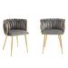 Everly Quinn Chasyn Velvet Arm Chair Wood/Upholstered/Velvet in Black | 28.74 H x 21.26 W x 20.47 D in | Wayfair F8B9A95481944E489539C2F2B71E14E6