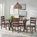 Simple Living Mandeville 5-piece Solid Wood Dining Set