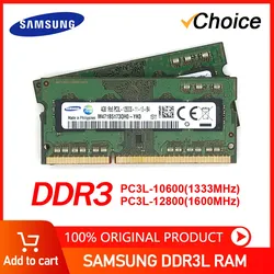 SAMSUNG-Barrette de RAM DDR3 4 Go ou 8 Go module de mémoire vive fréquence 1333MHz ou 1600MHz