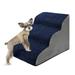 Dog Stairs for High Beds 3-Steps Dog Steps for Small Dogs and Couch Pet Stairs for Small Dogs and Cats and High Bed Climbing Non-Slip Dog Indoor Step