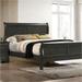 Minimalist Style King Size Bed Solid Wood Sleigh Bed, Suitable for Bedroom