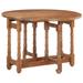 vidaXL Dining Table Kitchen Table Dining Room Table Round Solid Mango Wood