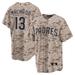 Men's Nike Manny Machado Camo San Diego Padres USMC Alternate Replica Player Jersey