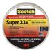 Scotch Super 33+ Vinyl Electrical Tape 6132-BA-10 3/4 in x 66 ft x 0.007 in