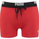 PUMA Badehose SWIM MEN LOGO SWIM TRUNK 1P, Größe L in Rot