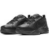 Trainingsschuh NIKE "AIR MONARCH IV", Gr. 44,5, schwarz (schwarz, schwarz), Synthetik, Leder, Textil, sportlich, Schuhe