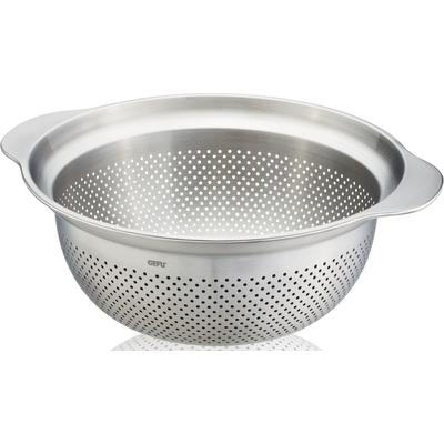 Seiher GEFU "PREMIO", silber, B:31cm H:10cm L:27cm, Edelstahl 18/10, Küchensiebe, Ø 27 cm Image