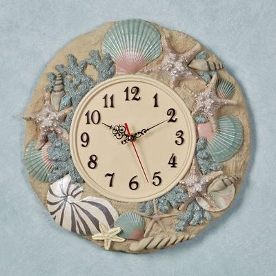 By the Sea Wall Clock Sand , Sand